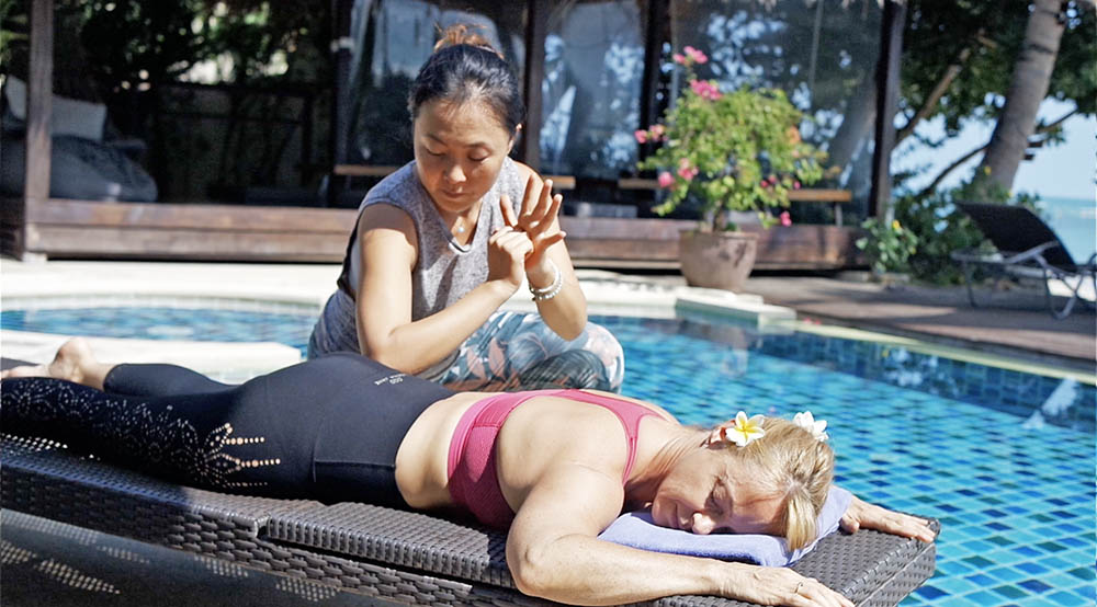 Massage For Lower Back Pain Samahita Retreat